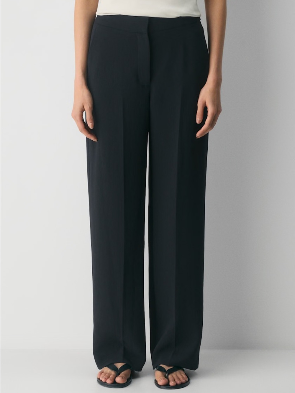 Aritzia Limitless Black High-Rise Dress Pants